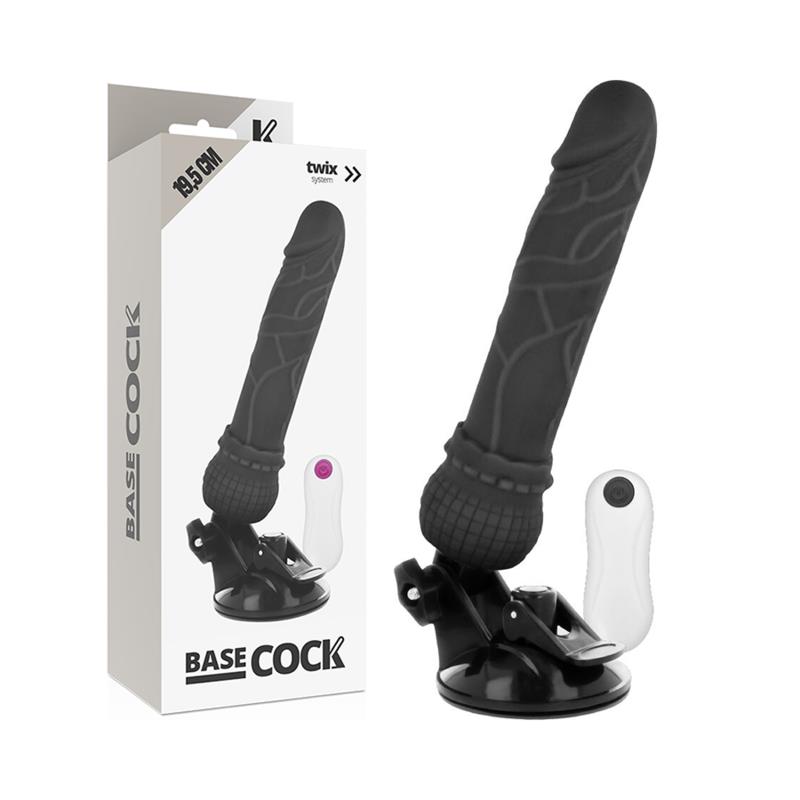 REALISTIC VIBRATOR REMOTE CONTROL FLESH 19.5 CM -O- 4 CM