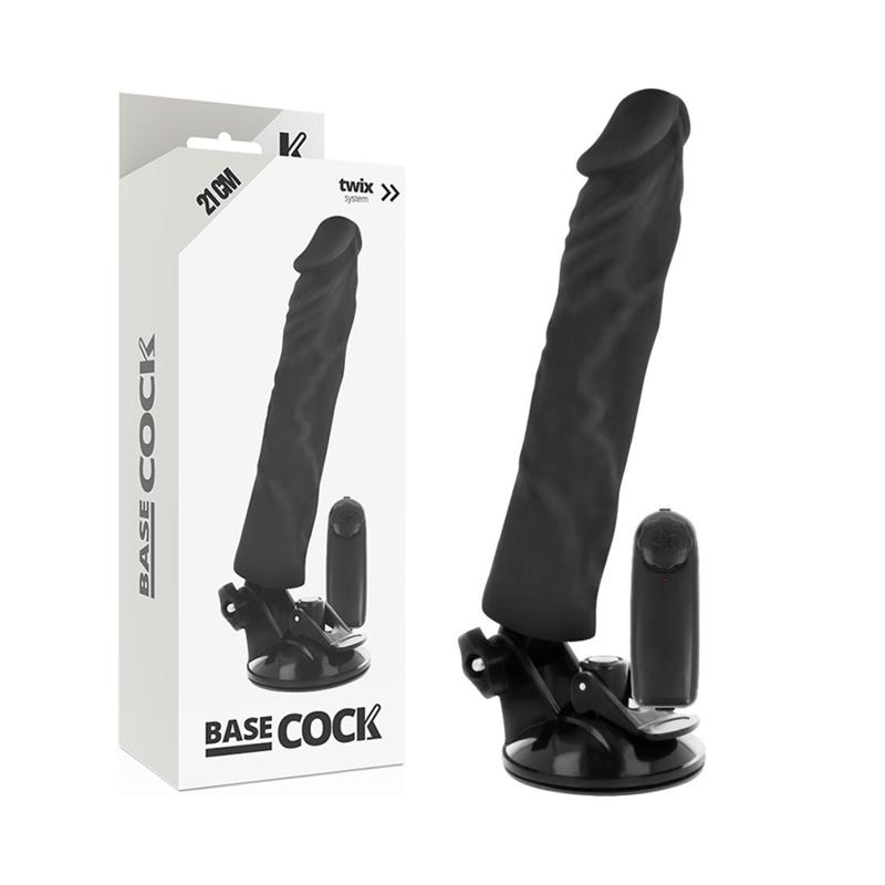 REALISTIC VIBRATOR REMOTE CONTROL FLESH 21 CM -O- 4 CM