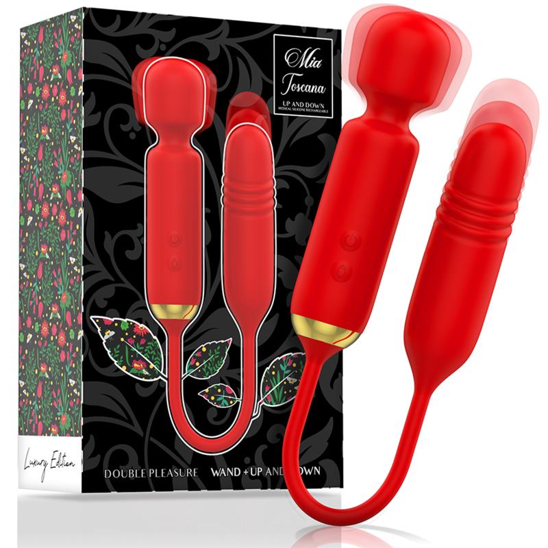 TOSCANA DOUBLE PLEASURE WAND + UP AND DOWN