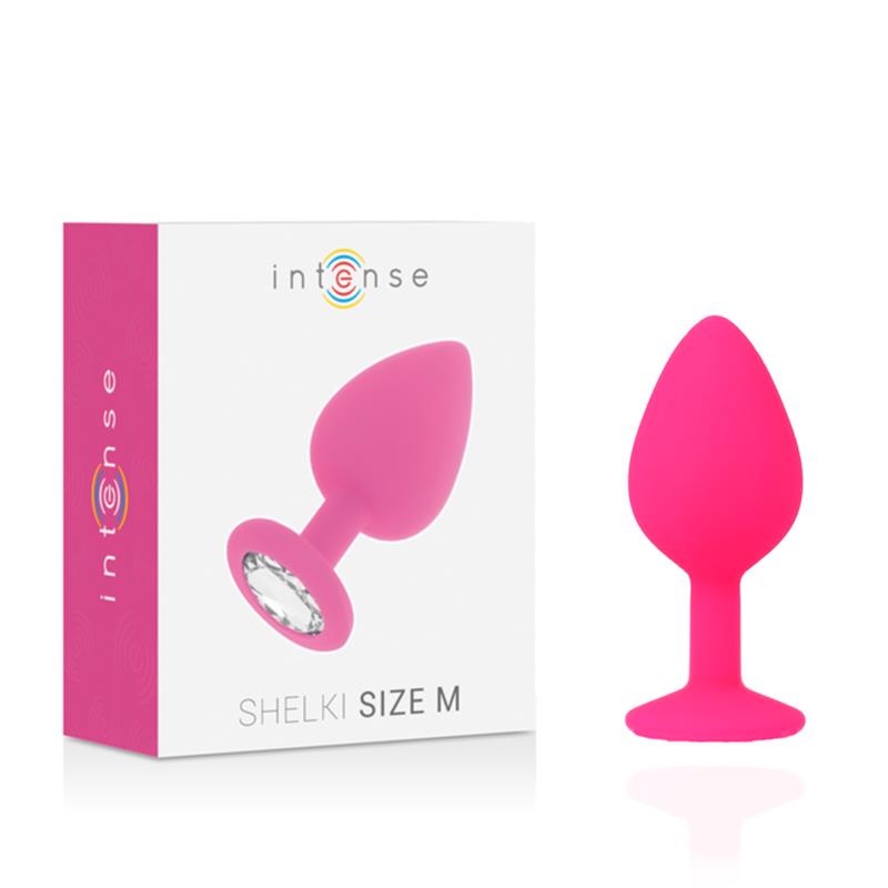 SHELKI M ANAL PLUG FUCHSIA