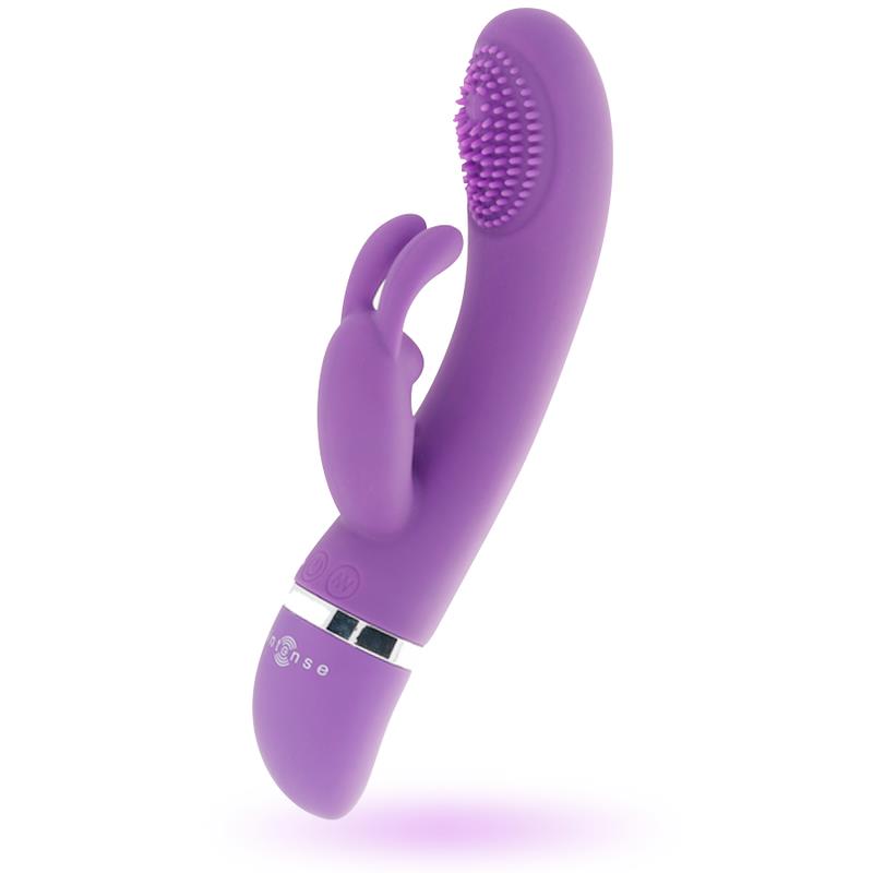 SUSY SILICONE RABBIT LILAC OSCILLATING VIBRATOR