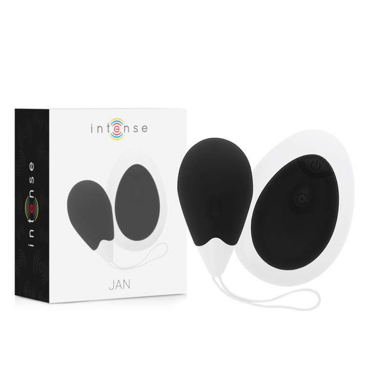 JAN VIBRATING EGG REMOTE CONTROL BLACK