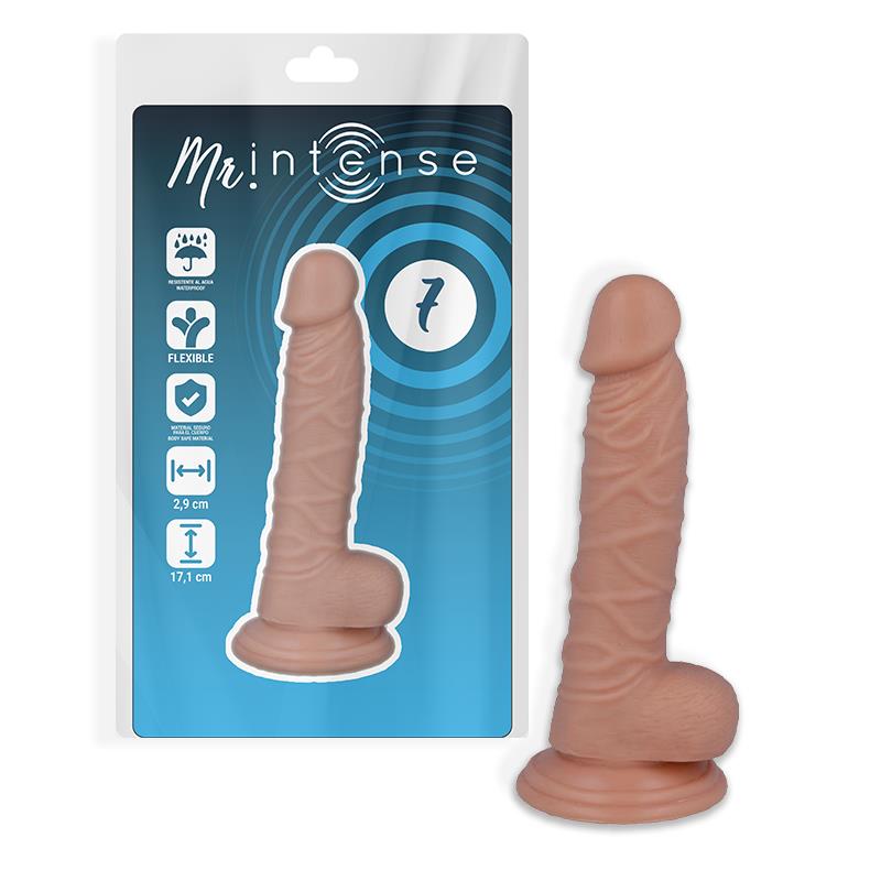 7 REALISTIC COCK 17.1 CM -O- 2.9 CM
