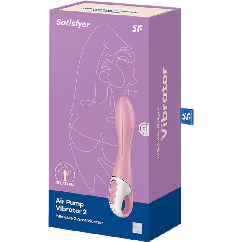 AIR PUMP VIBRATOR 2 PINK