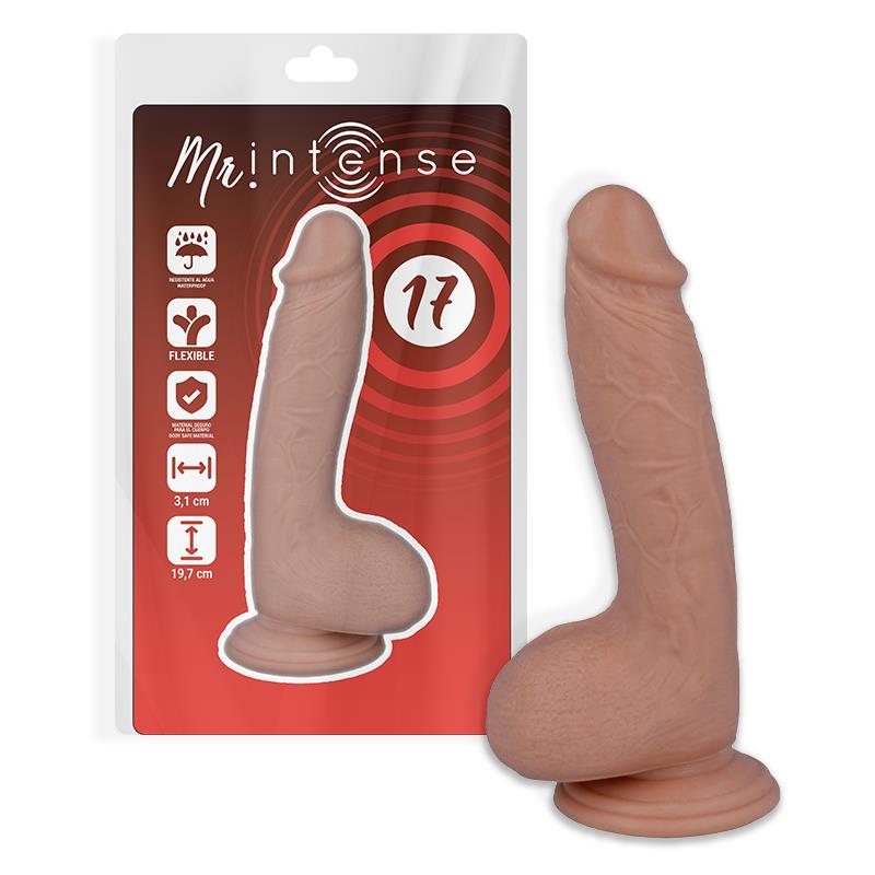 17 REALISTIC COCK 19.7 CM -O- 4.1 CM