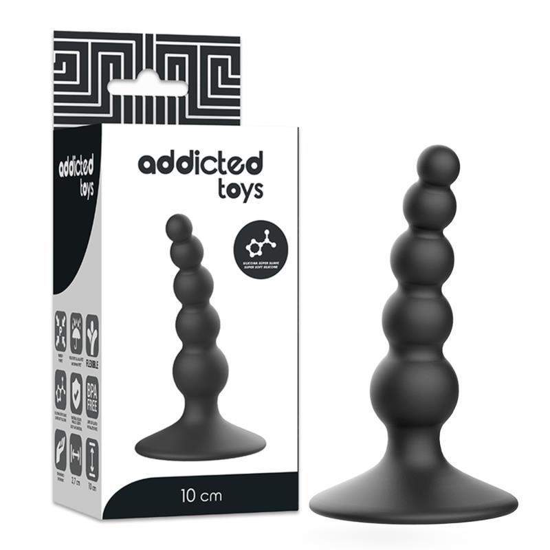 ANAL SEXUAL PLUG 10 CM BLACK