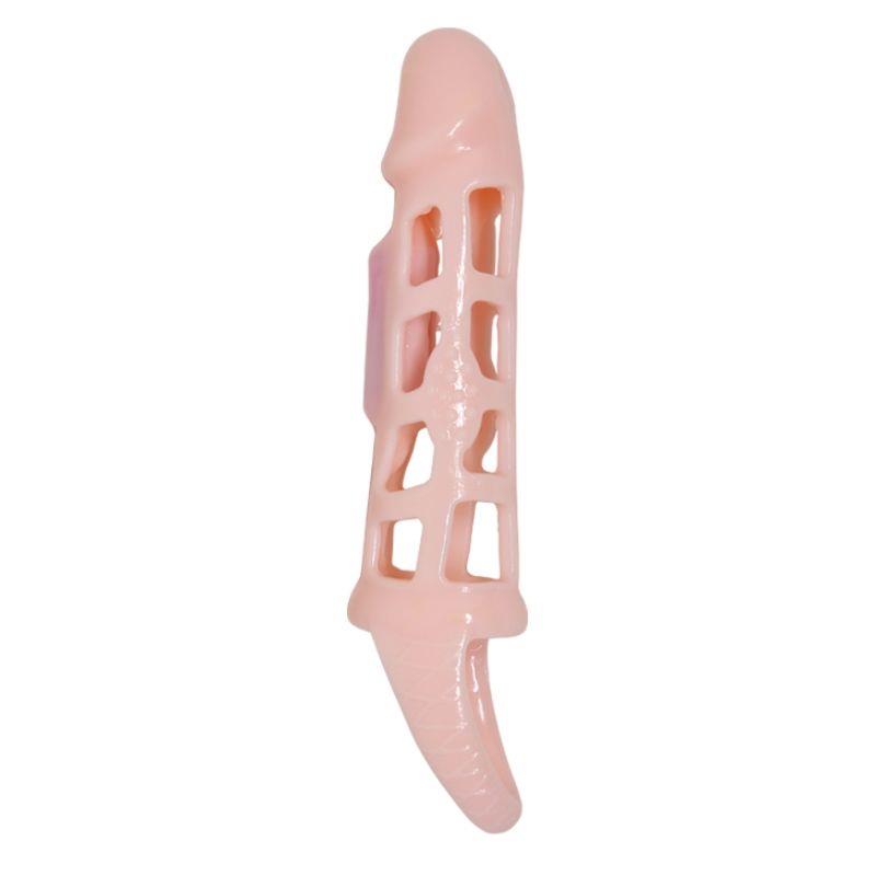 HARRISON PENIS EXTENDER COVER WITH VIBRATION AND STRAP 13.5 CM