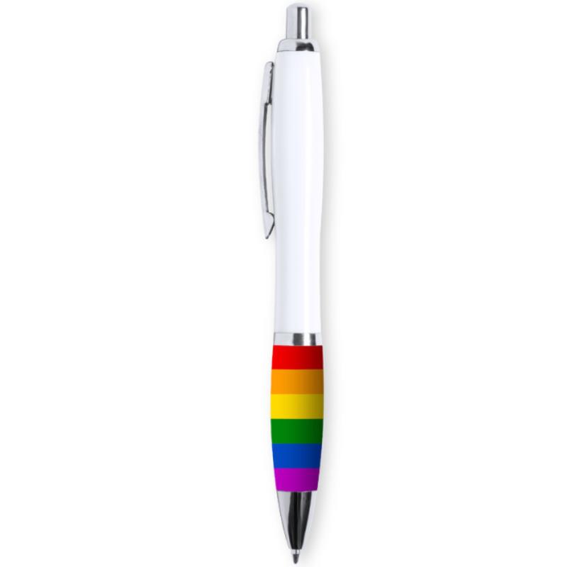 LGBT FLAG WHITE BIROS