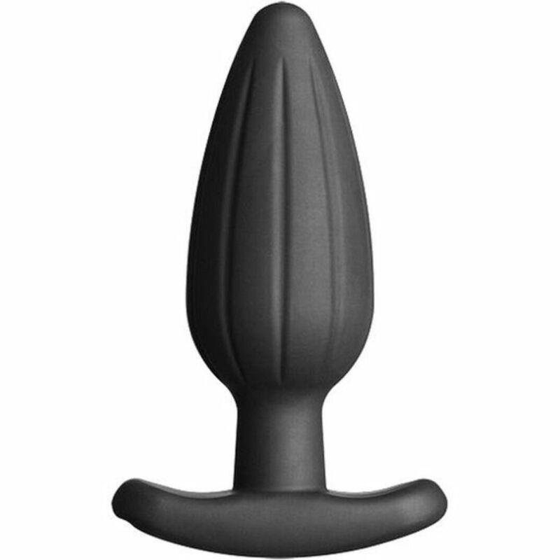 SILICONE BLACK ROCKER BUTT PLUG LARGE