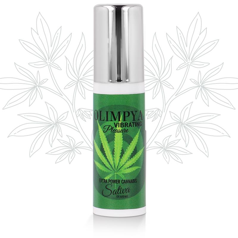 VIBRATING PLEASURE EXTRA SATIVA CANNABIS