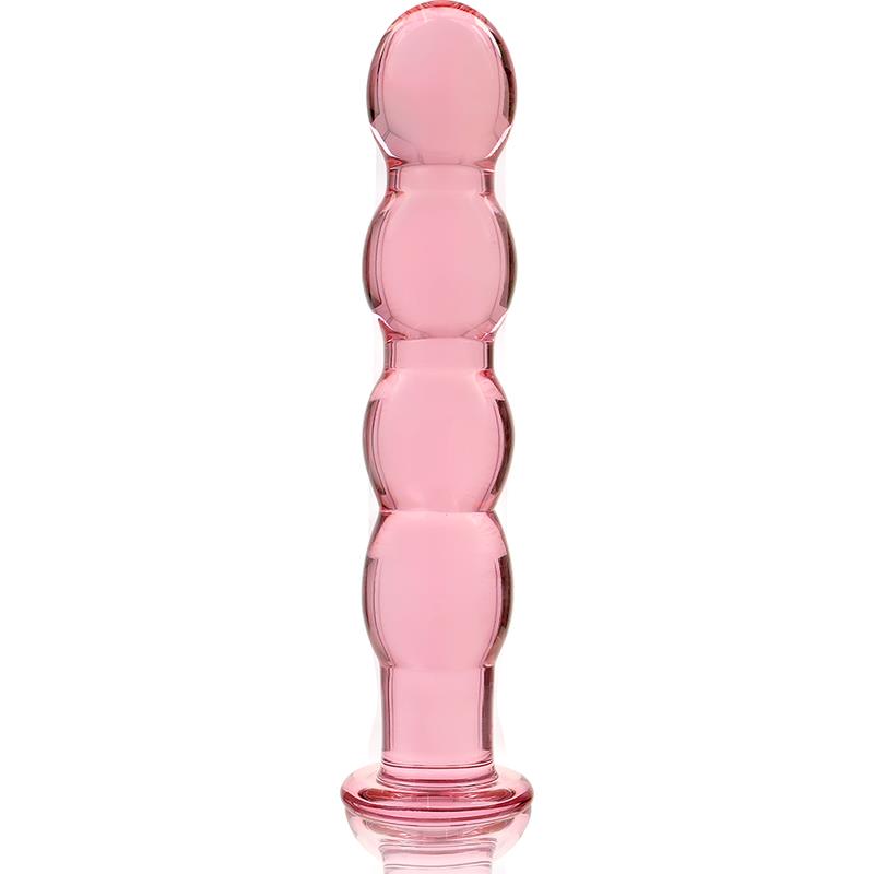 MODEL 10 DILDO BOROSILICATE GLASS CLEAR 16.5 CM -O- 3.5 CM