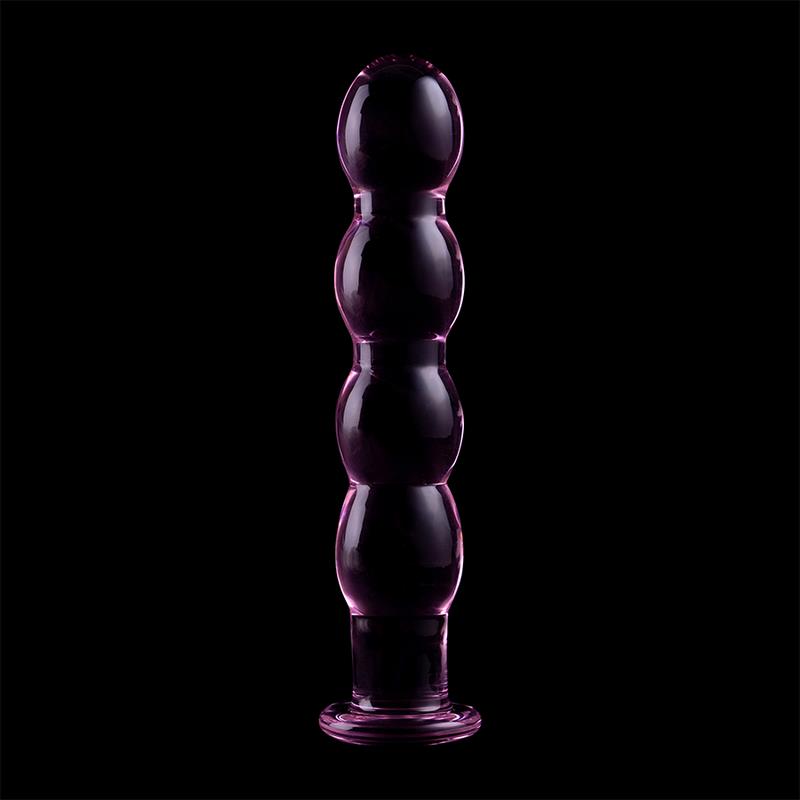 MODEL 10 DILDO BOROSILICATE GLASS CLEAR 16.5 CM -O- 3.5 CM