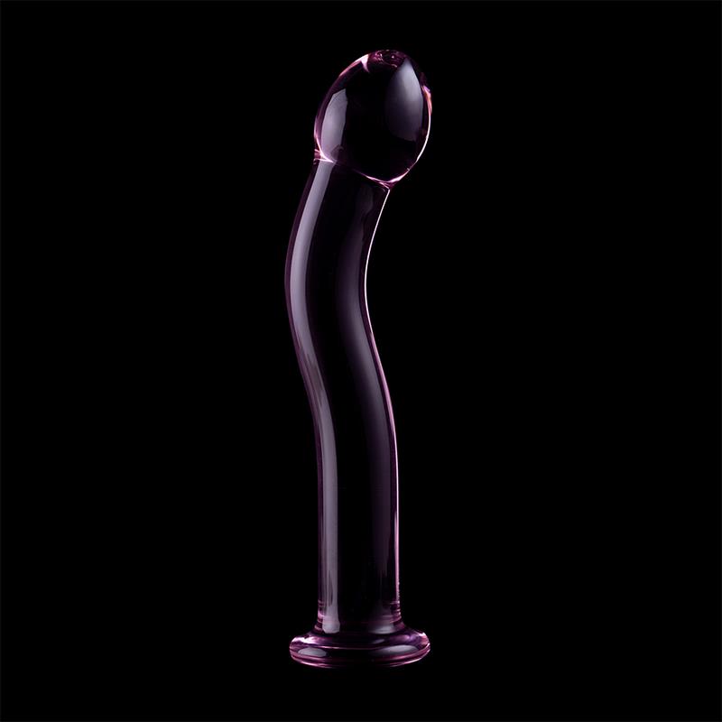 MODEL 18 DILDO BOROSILIKATNO STEKLO JASNO 18.5 CM -O- 3.5 CM
