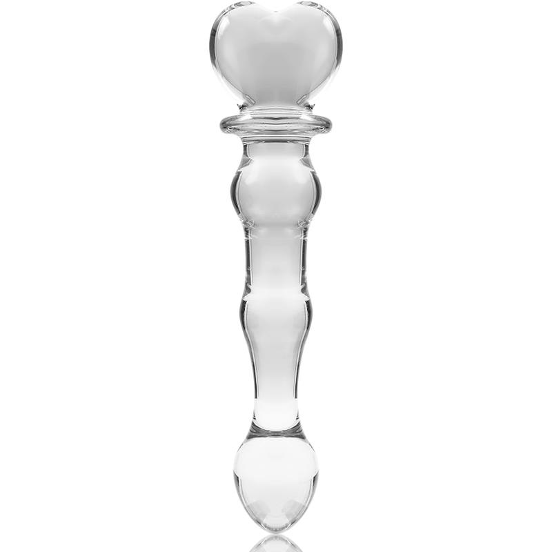 MODEL 21 DILDO OD BOROSILIKATNOG STAKLA PROZIRNO 20.5 CM -O- 3.5 CM
