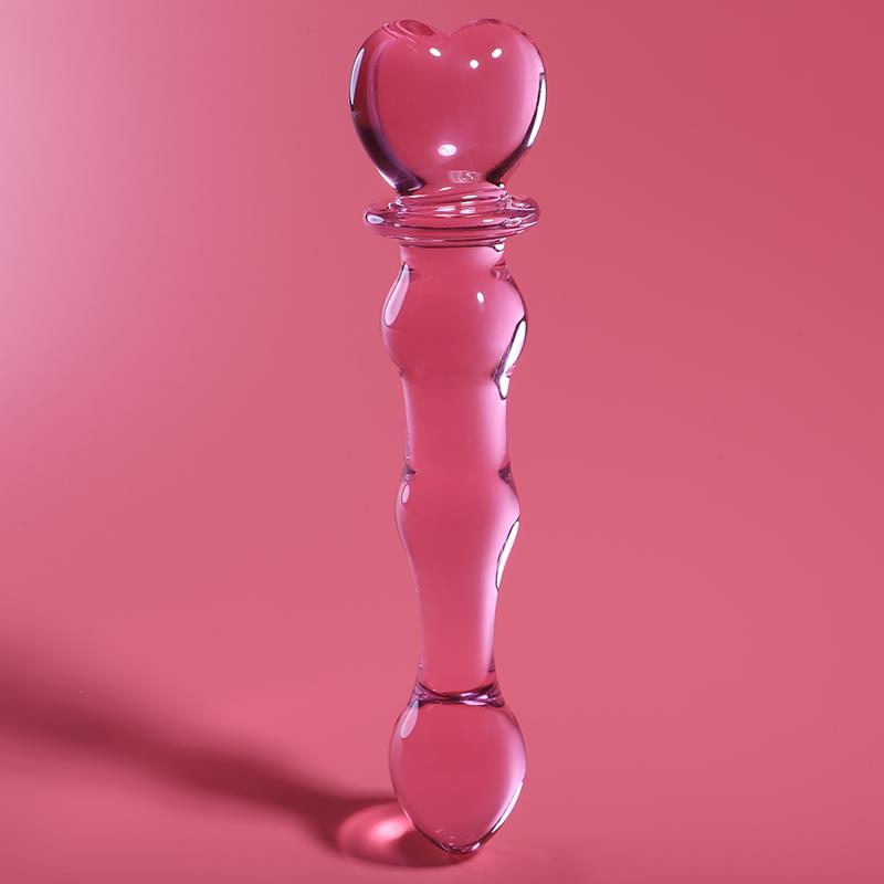 MODEL 21 DILDO OD BOROSILIKATNOG STAKLA PROZIRNO 20.5 CM -O- 3.5 CM