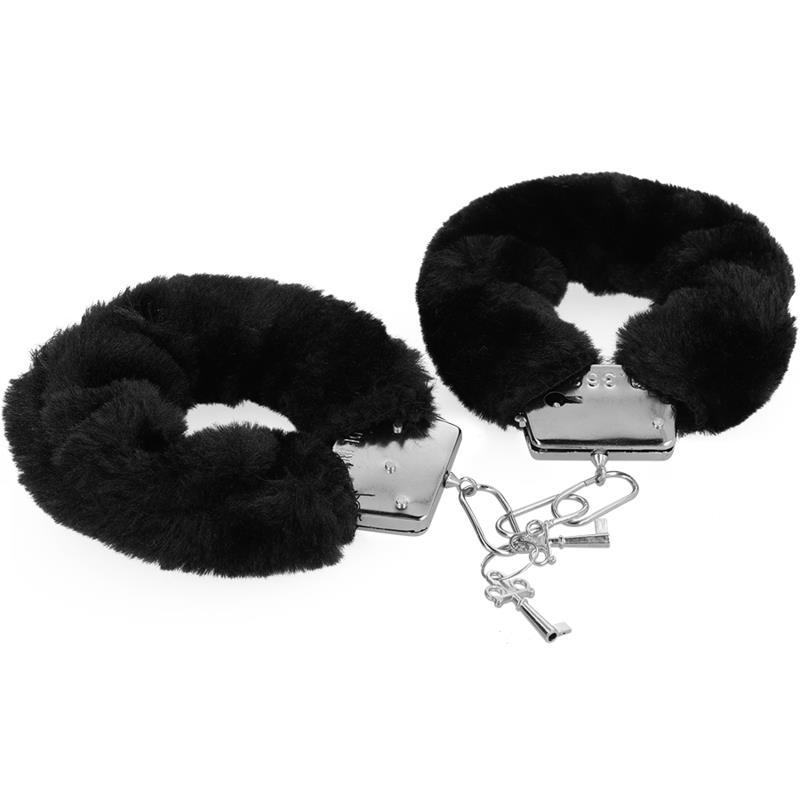 FETIŠ EROTIKA SET 1 S LISICAMA, MASKOM ZA OČI I FLOGGEROM