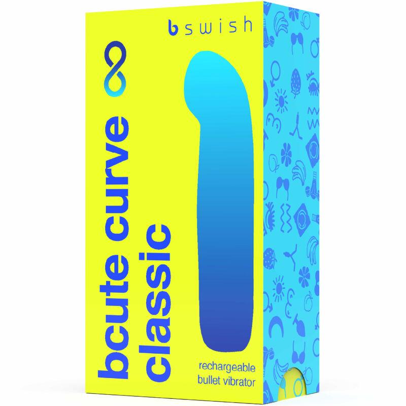 BCUTE CURVE INFINITE KLASIČNI POLNILNI SILIKONSKI VIBRATOR RUMEN