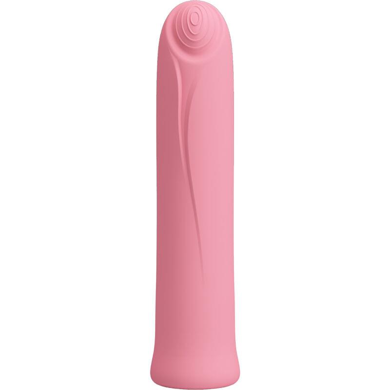 CURTIS MINI SUPER POWER VIBRATOR 12 PINK SILICONE VIBRATIONS