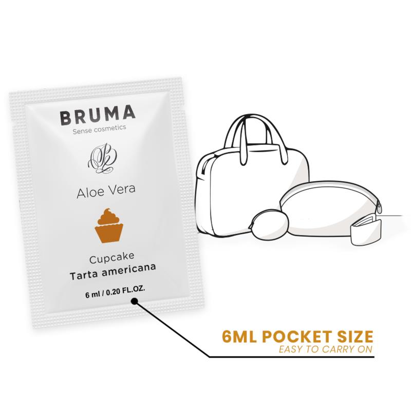 ALOE VERA SLIDING GEL CUPCAKE FLAVOR 6 ML