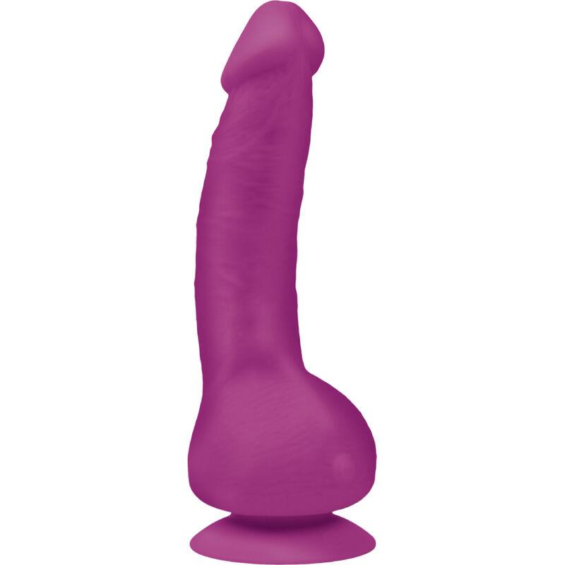 GREAL MINI FUCHSIA SILICONE VIBRATOR DILDO