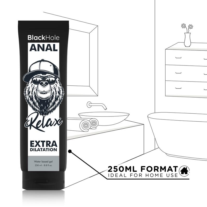 WATER BASE GEL ANAL DILATION 250 ML