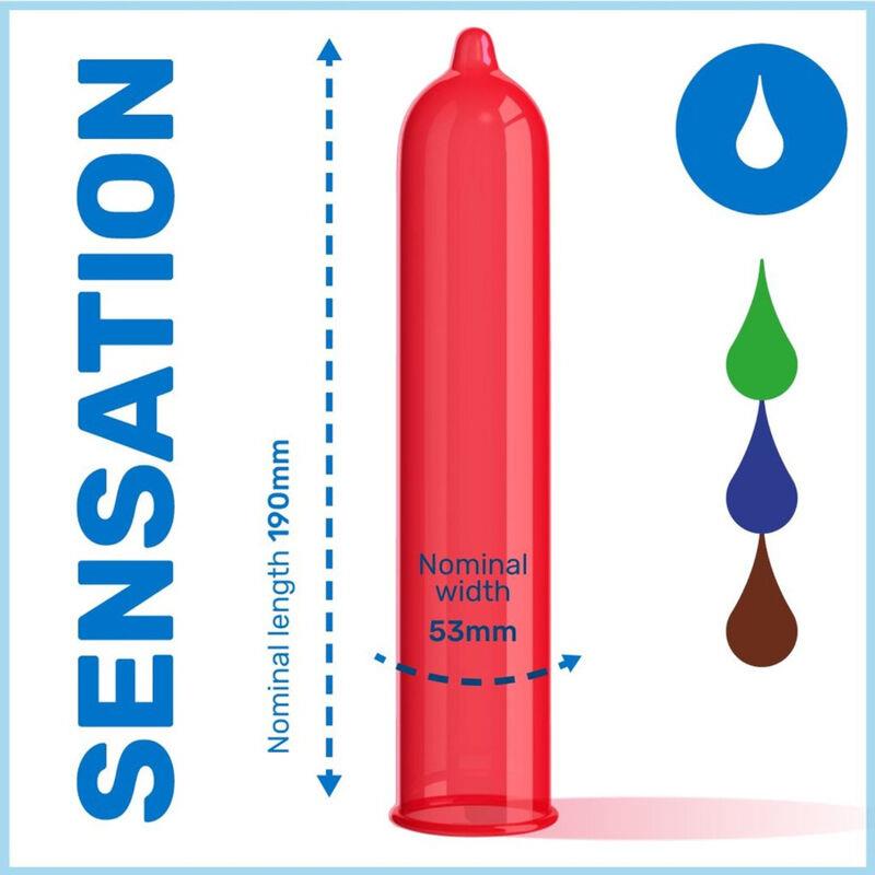 CONDOMS ECO PACK FLAVORS BAG 288 UNITS