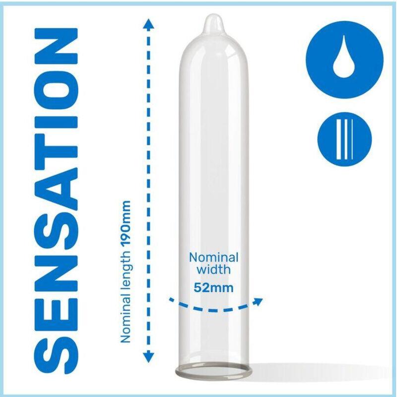 CONDOMS SENSITIVE BAG 144 UNITS