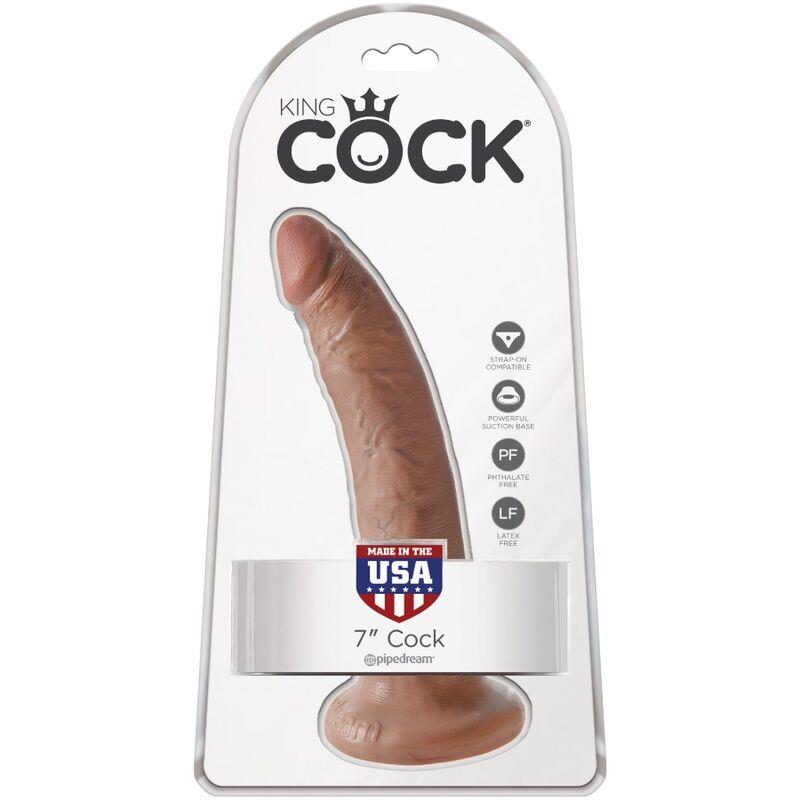 REALISTIC PENIS 17.5 CM CARAMEL