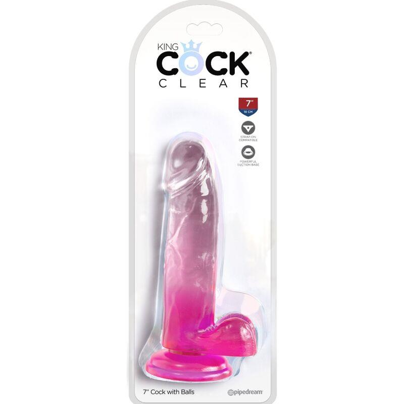 JASEN REALISTIČEN PENIS Z JAJCI 15.2 CM ROZA