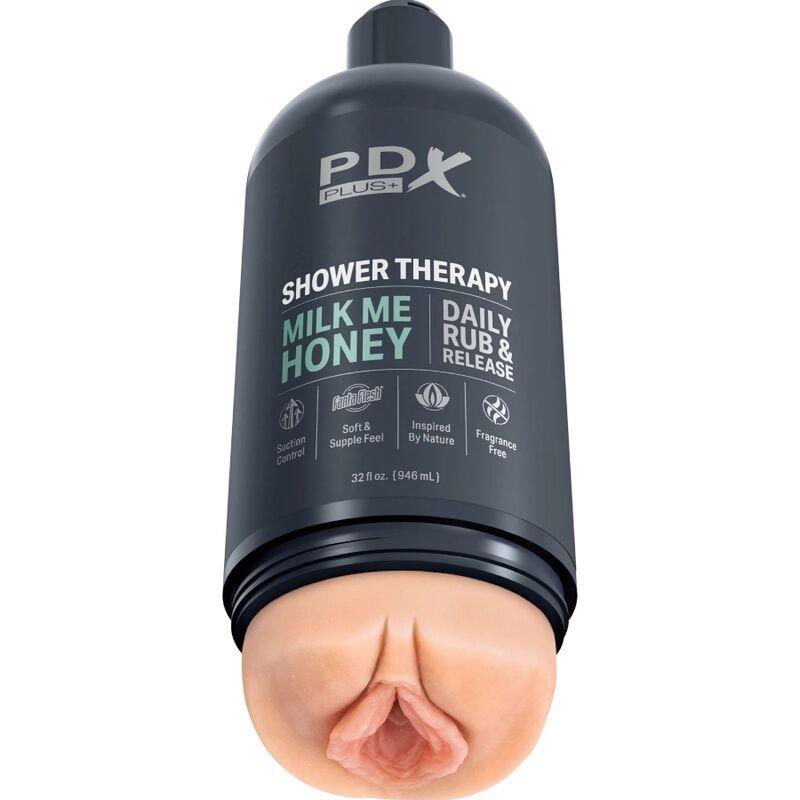 STROKER MASTURBATOR DISCREET DESIGN OF MILK ME HONEY SHAMPOO BOTTLE