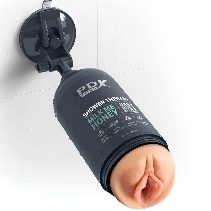 STROKER MASTURBATOR DISCREET DESIGN OF MILK ME HONEY SHAMPOO BOTTLE