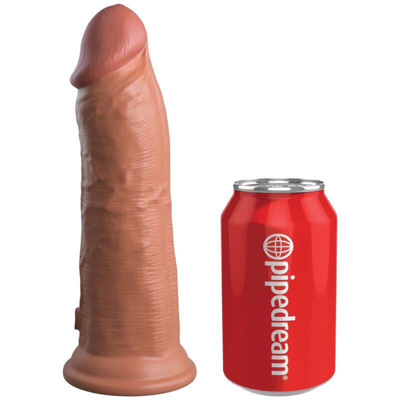 ELITE REALISTIC SILICONE DILDO 20.3 CM CARAMEL