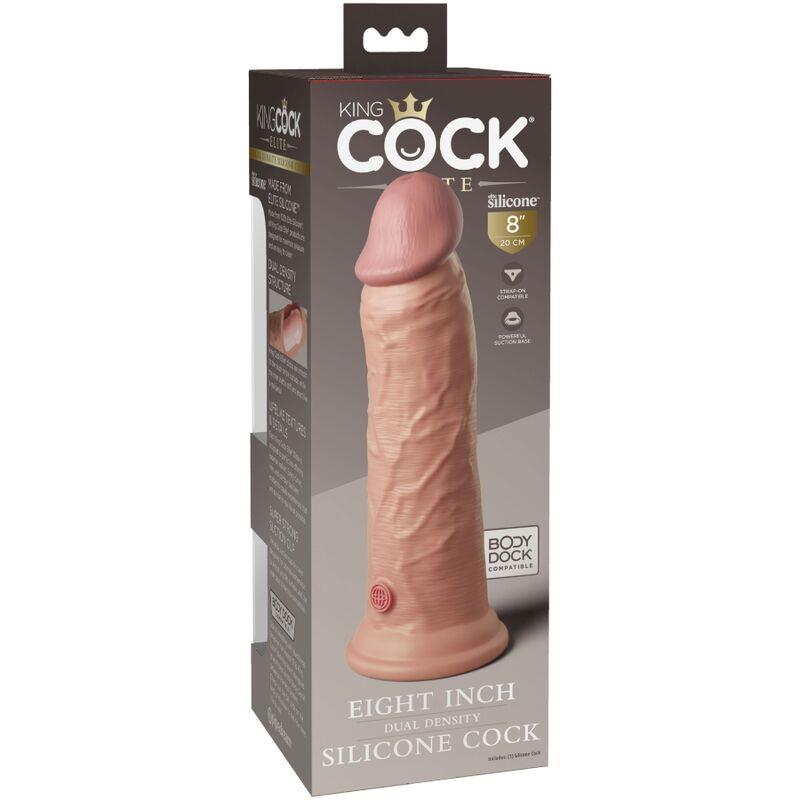 ELITE REALISTIC SILICONE DILDO 20.3 CM