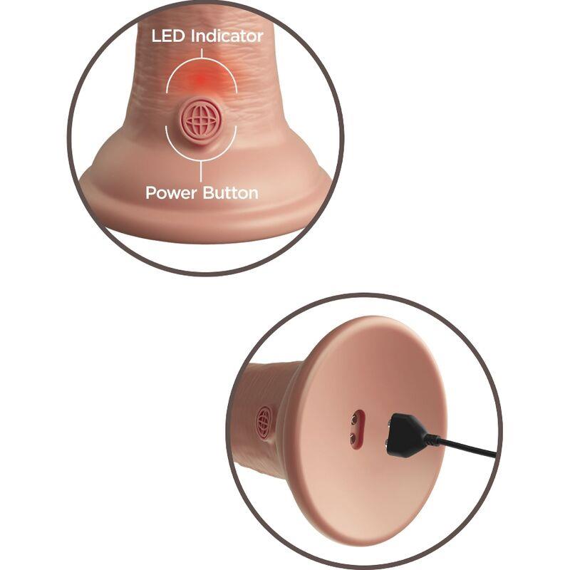 ELITE REALISTIČNI DILDO VIBRIRAJUĆI & SILIKON 20.3 CM