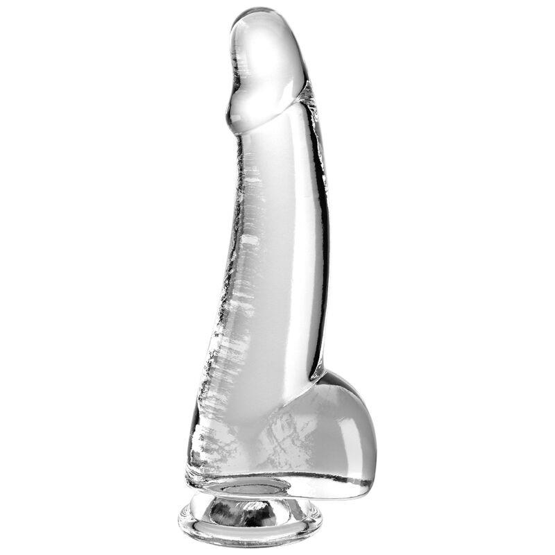 PROZOREN DILDO S TESTISKI 15.2 CM