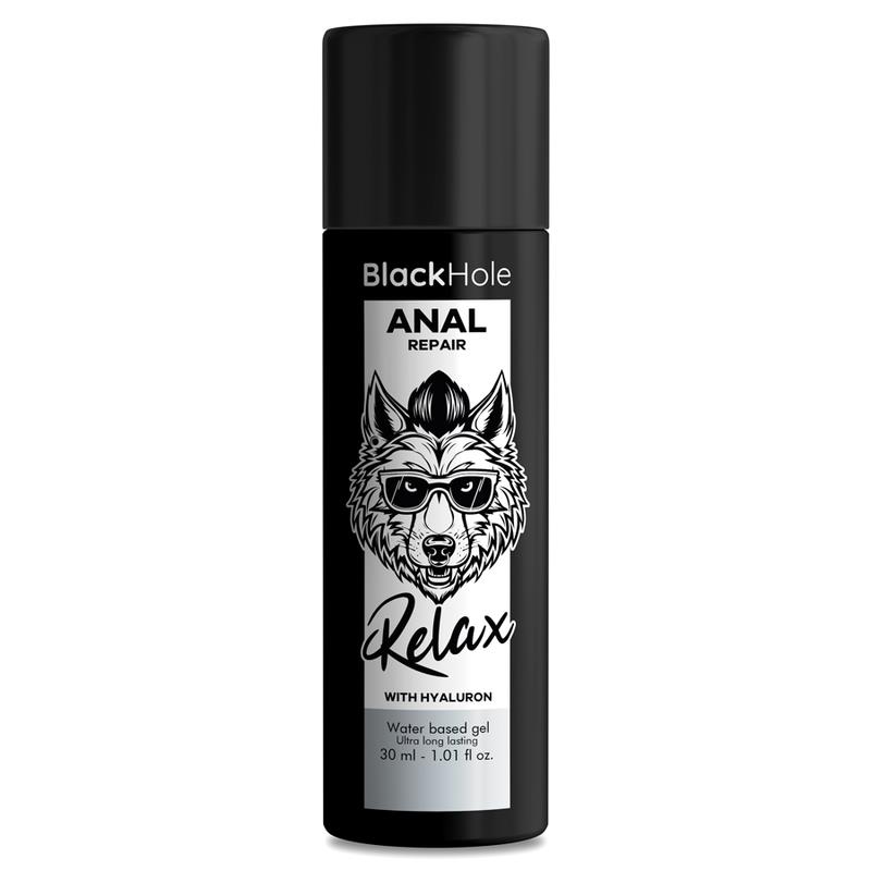 ANALNI LUBRIKANT NA VODNI OSNOVI S HIALURONOM 30 ML - BLACK HOLE