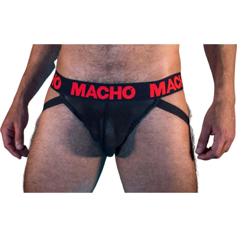 MX26X2 JOCK BLACK/RED S
