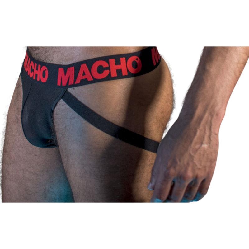 MX26X2 JOCK BLACK/RED S