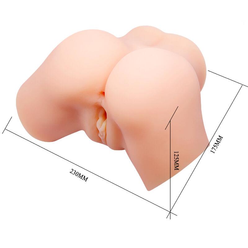REALISTIC VAGINA AND ANUS SAMANTHA VIBRATOR