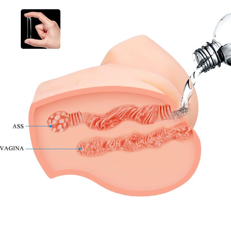 REALISTIC VAGINA AND ANUS SAMANTHA VIBRATOR