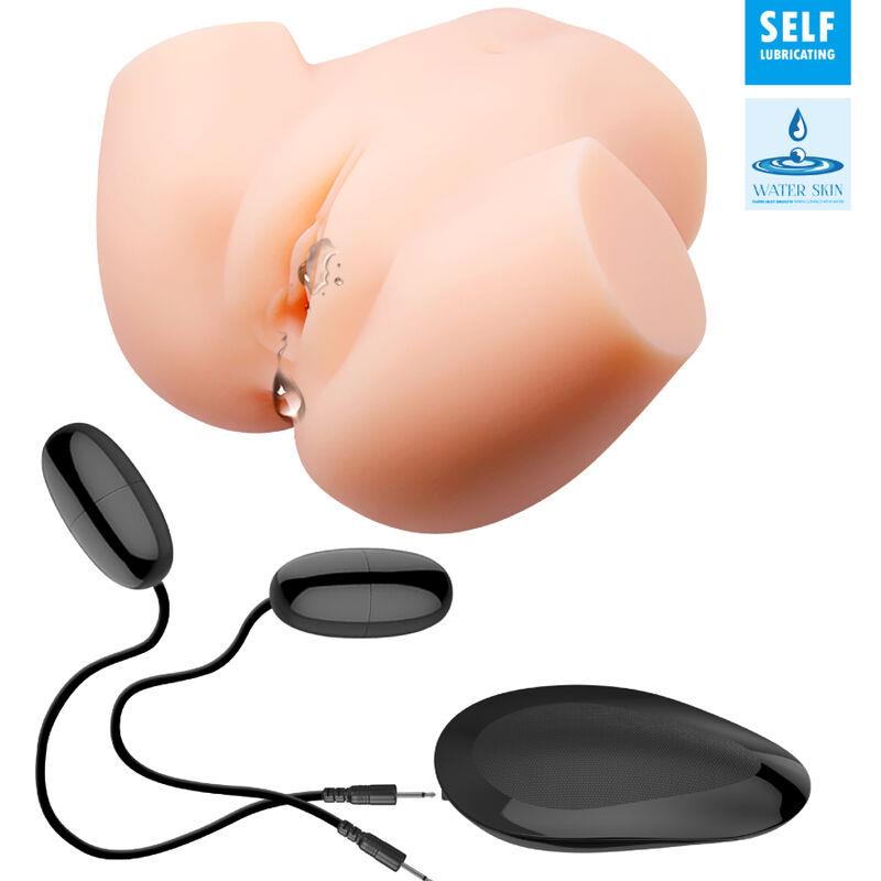 REALISTIC VAGINA AND ANUS DOUBLE VIBRATION