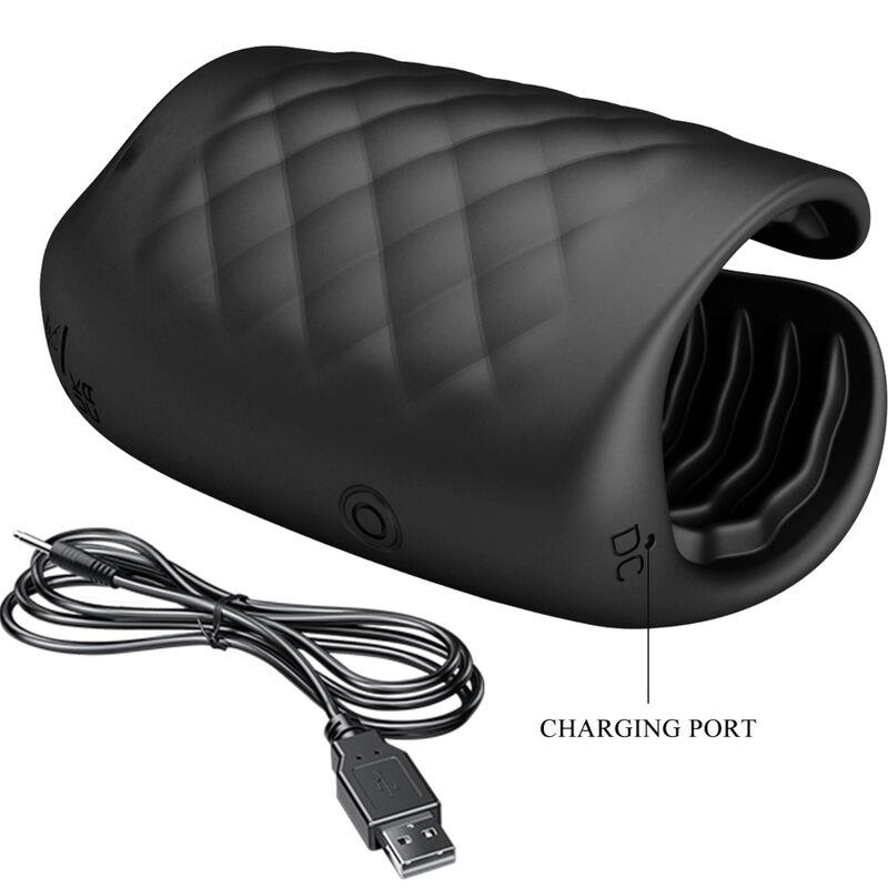 MANUAL MASTURBATOR FOR GLAND RECHARGEABLE VIBRATOR