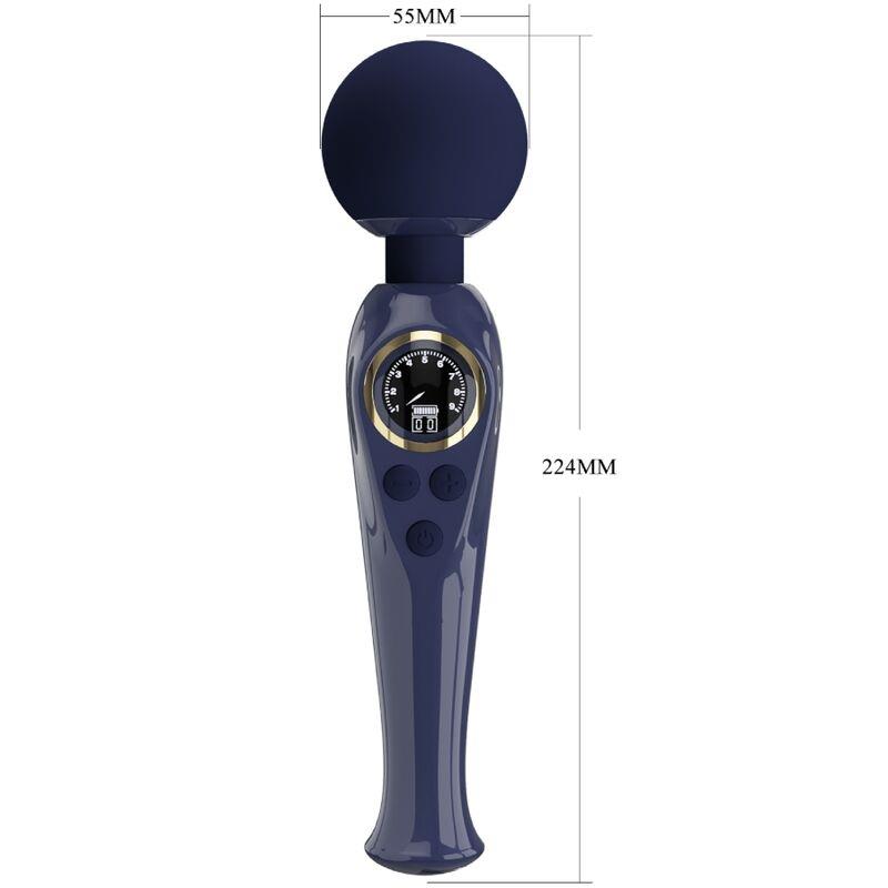 SKYLER VIBRATOR WAND BLUE