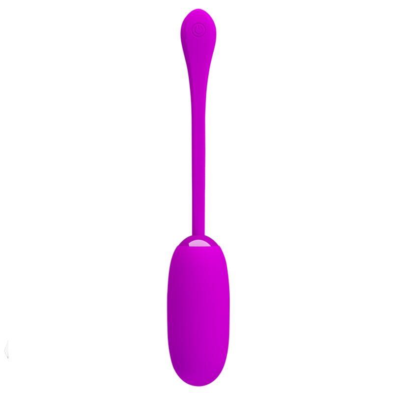 JULIUS VODOODPORNI-RECHARGEABLE VIBRIRAJOČI JAJCE PURPLE