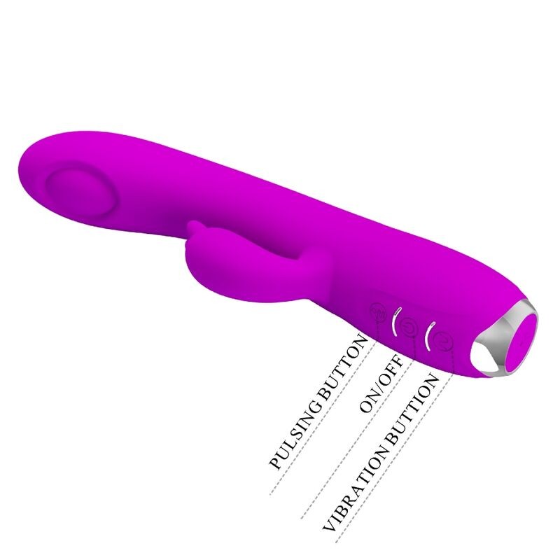 REGINA VIBRATOR - RECHARGEABLE STIMULATING WAVES PURPLE