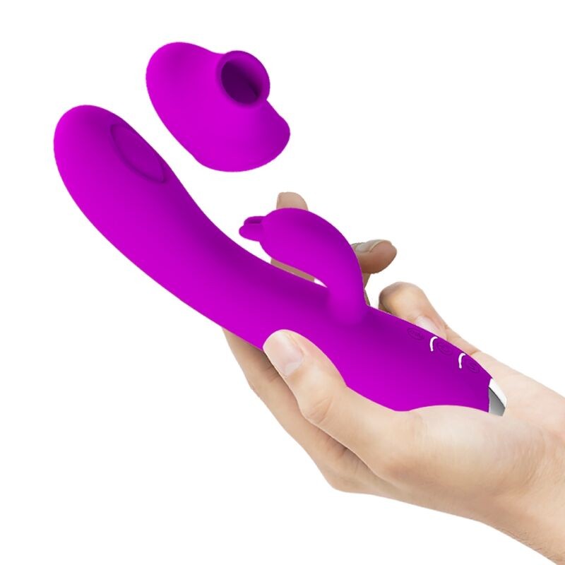 REGINA VIBRATOR - RECHARGEABLE STIMULATING WAVES PURPLE