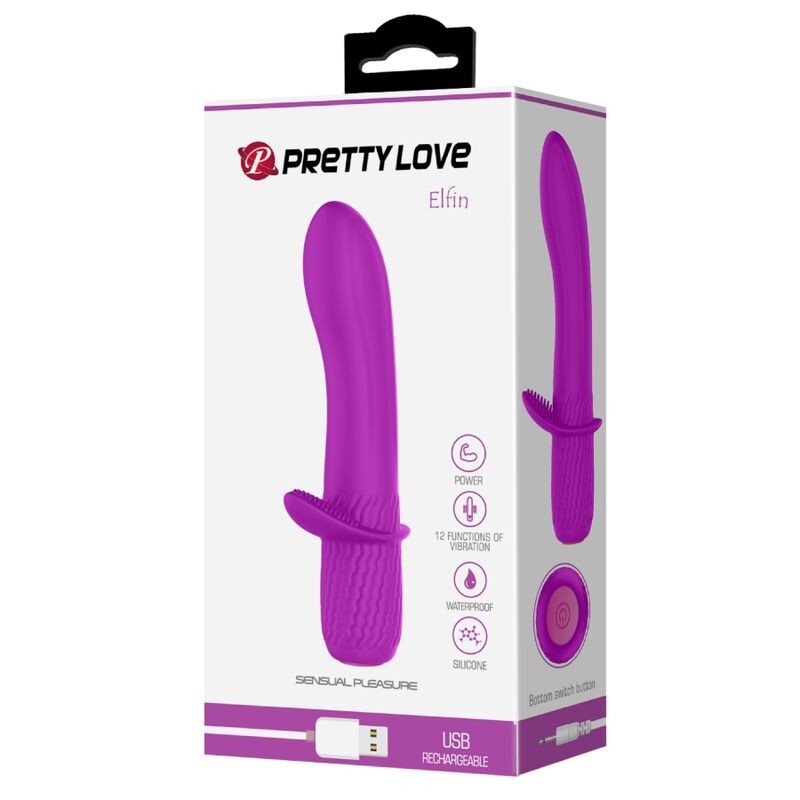 TROY PURPLE RECHARGEABLE VIBRATOR