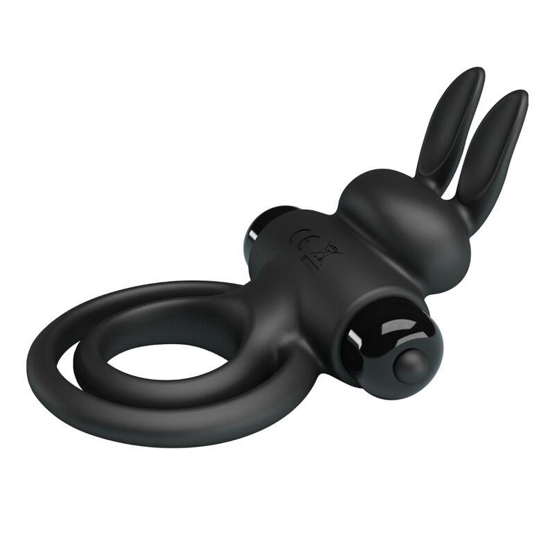 VIBRATOR III RABBIT RING FOR BLACK PENIS