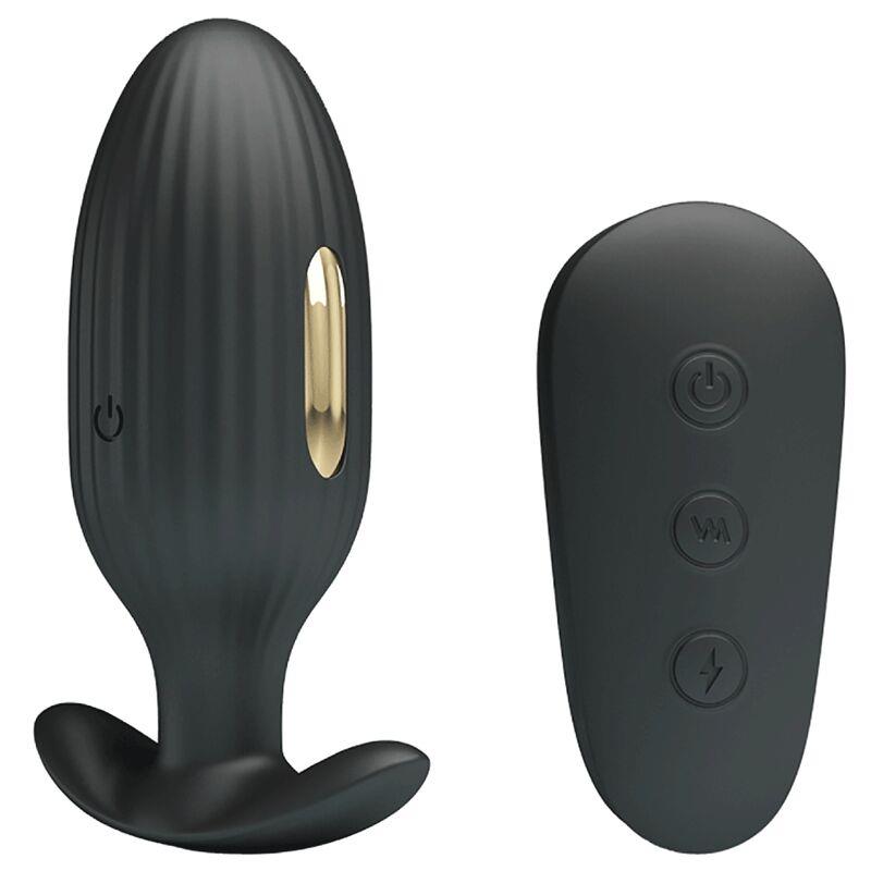 KELLY PLUG ANAL RECHARGEABLE VIBRATOR BLACK