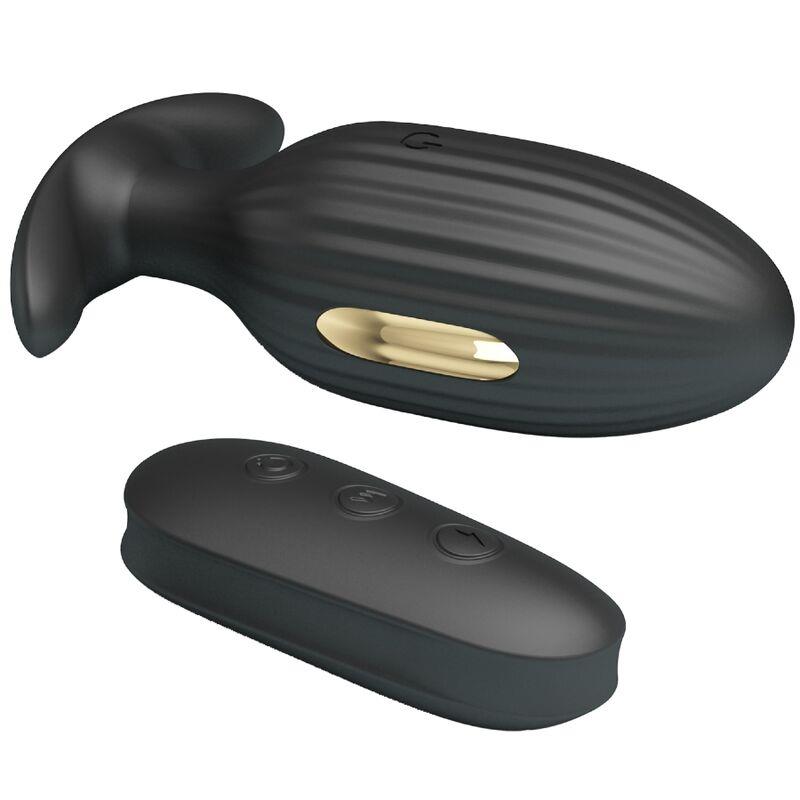 KELLY PLUG ANAL RECHARGEABLE VIBRATOR BLACK